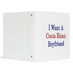 I Want A Costa Rican Boyfriend binders