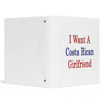 I Want A Costa Rican Girlfriend Binder