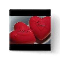 I Want A Divorce Hearts Button (Fill) by SjStevenson I Want A Divorce Hearts Button (Fill)