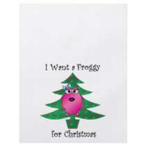 I want a froggy for Christmas Flyers