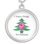 I want a froggy for Christmas Custom Necklace