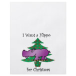 I want a hippo for christmas flyers