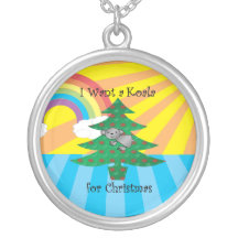 I want a koala for christmas pendant