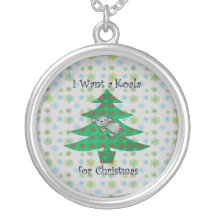 I want a koala for christmas pendants