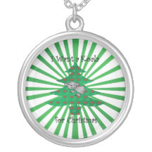 I want a koala for christmas personalized necklace