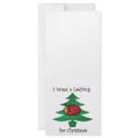 I want a ladybug for christmas rack cards
