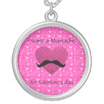 I want a mustache for valentine's day custom jewelry