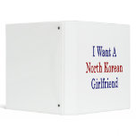 I Want A North Korean Girlfriend binders