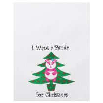 I want a panda for Christmas Flyer