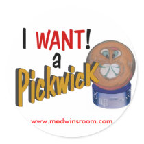 I want a Pickwick Sticker