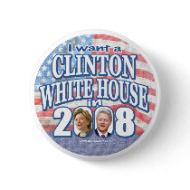 I Want Another Clinton White House Button 