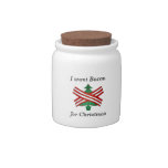 I want bacon for christmas candy jar