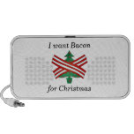 I want bacon for christmas travel speaker