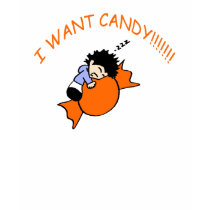 I want candy kids shirt 4