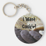 I Want Cookie! Key Chain