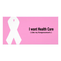 I want health care like my congressman's photo cards