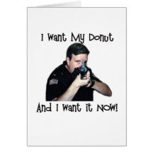 I Want My Donut Card