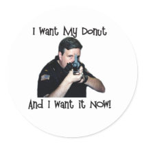 I Want My Donut Sticker by SjStevenson I Want My Donut Sticker