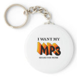 I Want My MP3 keychains
