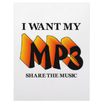 I Want My MP3 Custom Letterhead