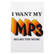 I Want My MP3 stationery by upnorthpw I Want My MP3 stationery