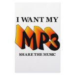 I Want My MP3 stationery
