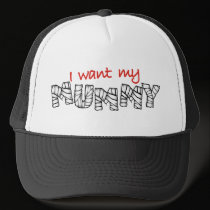 I Want My Mummy hats