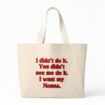 I want my nonna (Italian Grandmother) Tote Bags