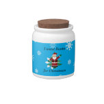 I want santa for christmas candy jars
