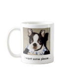 I Want Some Please Boston Terrier Mug