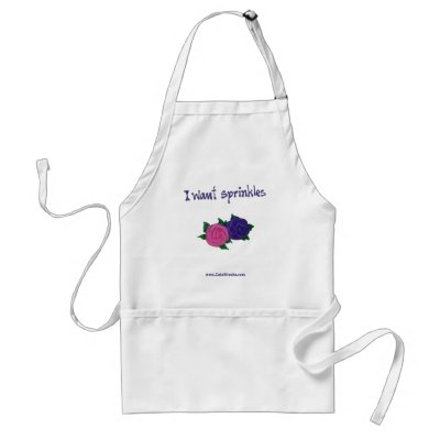 I Want Sprinkles Apron by cakewrecks