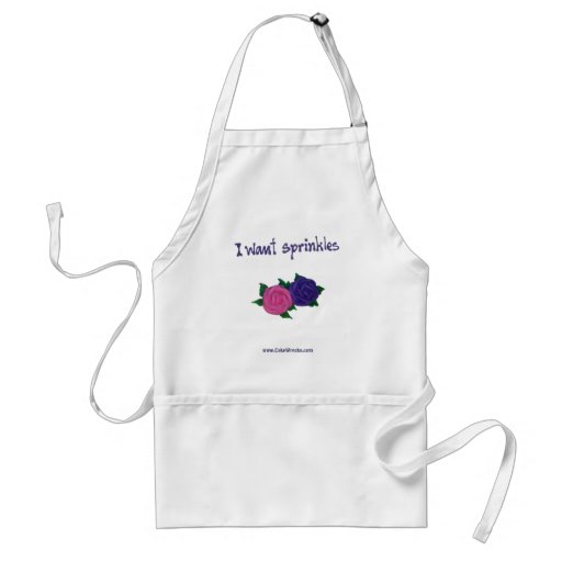 I Want Sprinkles Apron