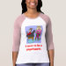 Ladies 3/4 Sleeve Raglan (Fitted)