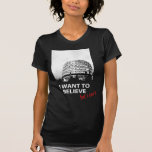 I want to believe (but I can't) - Court constit Tee Shirt
