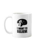 I want to believe - moon landing coffee mug