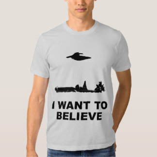 x files i want to believe t shirt