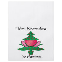 I want watermelons for Christmas Flyer Design