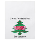 I want watermelons for Christmas Flyer Design
