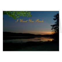 I Want You Back... Greeting Card