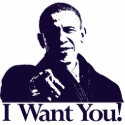 I Want You: Barack Obama Magnet photo sculptures by HarryTerry I Want You: Barack Obama Magnet photo sculptures