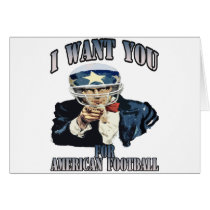 I WANT YOU FOR AMERICAN FOOTBALL cards by llewsilverhand2 I WANT YOU FOR AMERICAN FOOTBALL cards