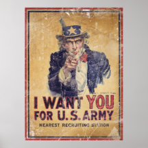 I Want You for the U.S. Army Print