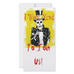i want you tee, To Join Us! Photo Cards