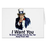 I Want You:  To Grow Wings cards