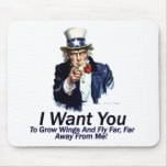 I Want You:  To Grow Wings mousepads