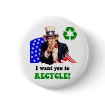 I want you to recycle! buttons