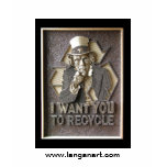 I Want You...To Recycle t-shirts
