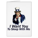 I Want You:  To Sleep With Me cards