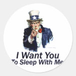 I Want You:  To Sleep With Me stickers