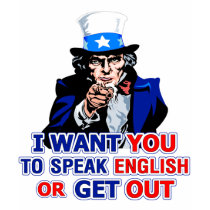I Want You To Speak English Or Get Out Ladies Tee t-shirts by Speak_English I Want You To Speak English Or Get Out Ladies Tee t-shirts